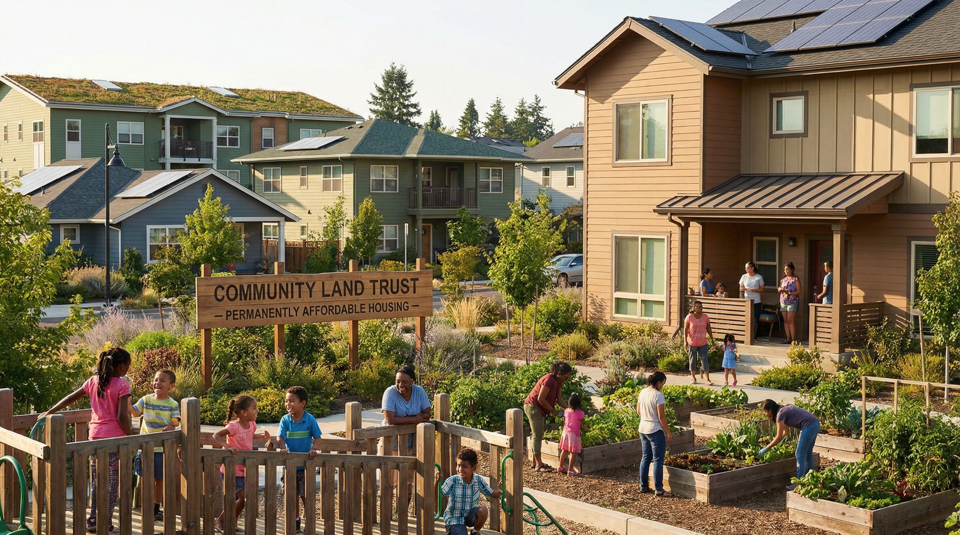 Community Land Trusts - Permanently Affordable Housing